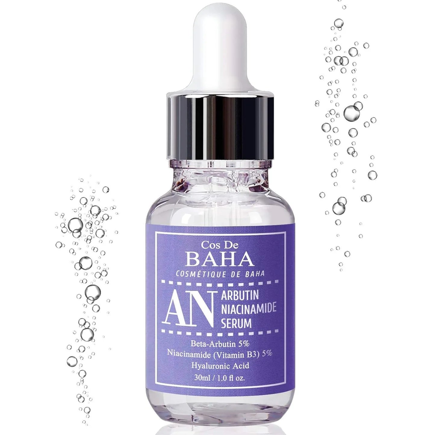 Cos de Baha Arbutin 5%+Niacinamide 5% Serum 30ml (AN) - Kbazar Korean Cosmetics Store