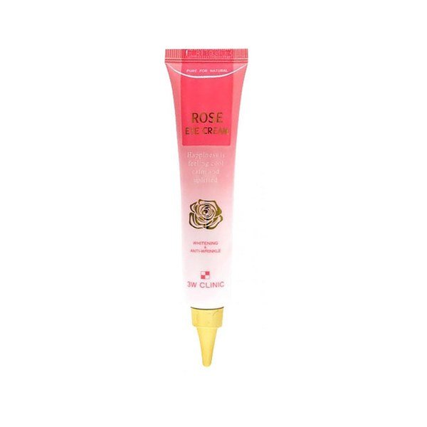 3W Clinic Rose Eye Cream 40ml - Kbazar Korean Cosmetics Store