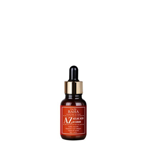 Cos De BAHA Azelaic Acid 10% Serum (AZ) 30ml - Kbazar Korean Cosmetics Store