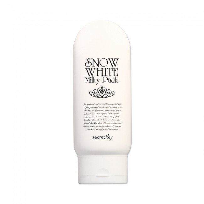 Secret Key Snow White milky Pack 120g - Kbazar - Korean Cosmetics Store