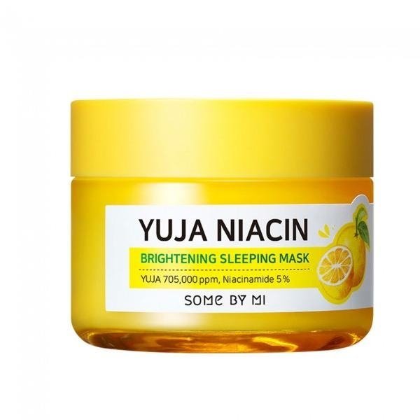 Some By Mi Yuja Niacin Brightening Sleeping Mask 60g - Kbazar Korean Cosmetics Store