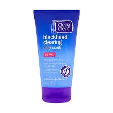Clean & Clear Blackhead Clearing Daily Scrub 150ml - Kbazar - Korean Cosmetics Store