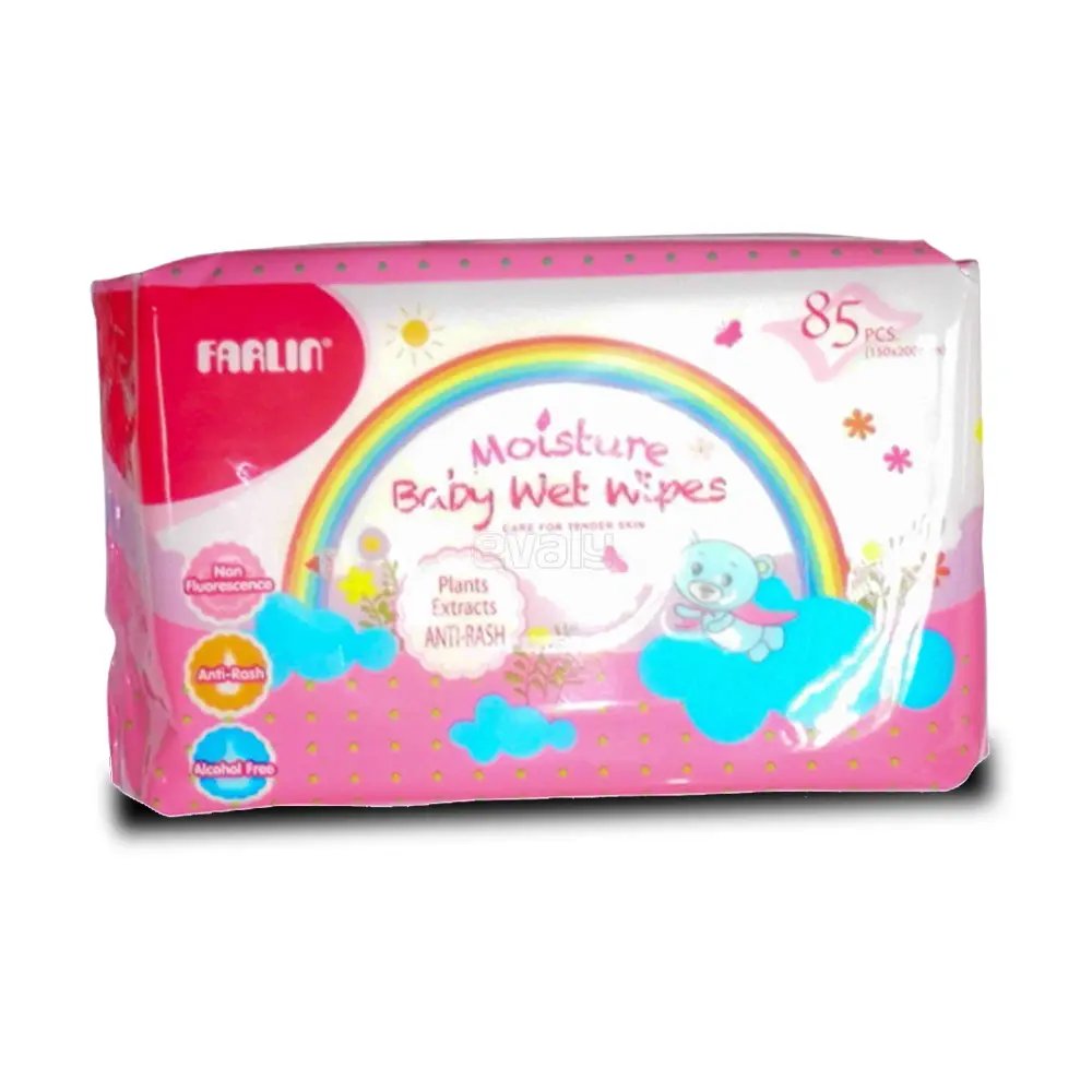 Farlin Baby Wet Wipes Anti rash 85 pcs - Kbazar Korean Cosmetics Store