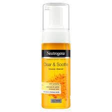 Neutrogena Clear And Soothe Mousse Cleanser 150ml - Kbazar - Korean Cosmetics Store