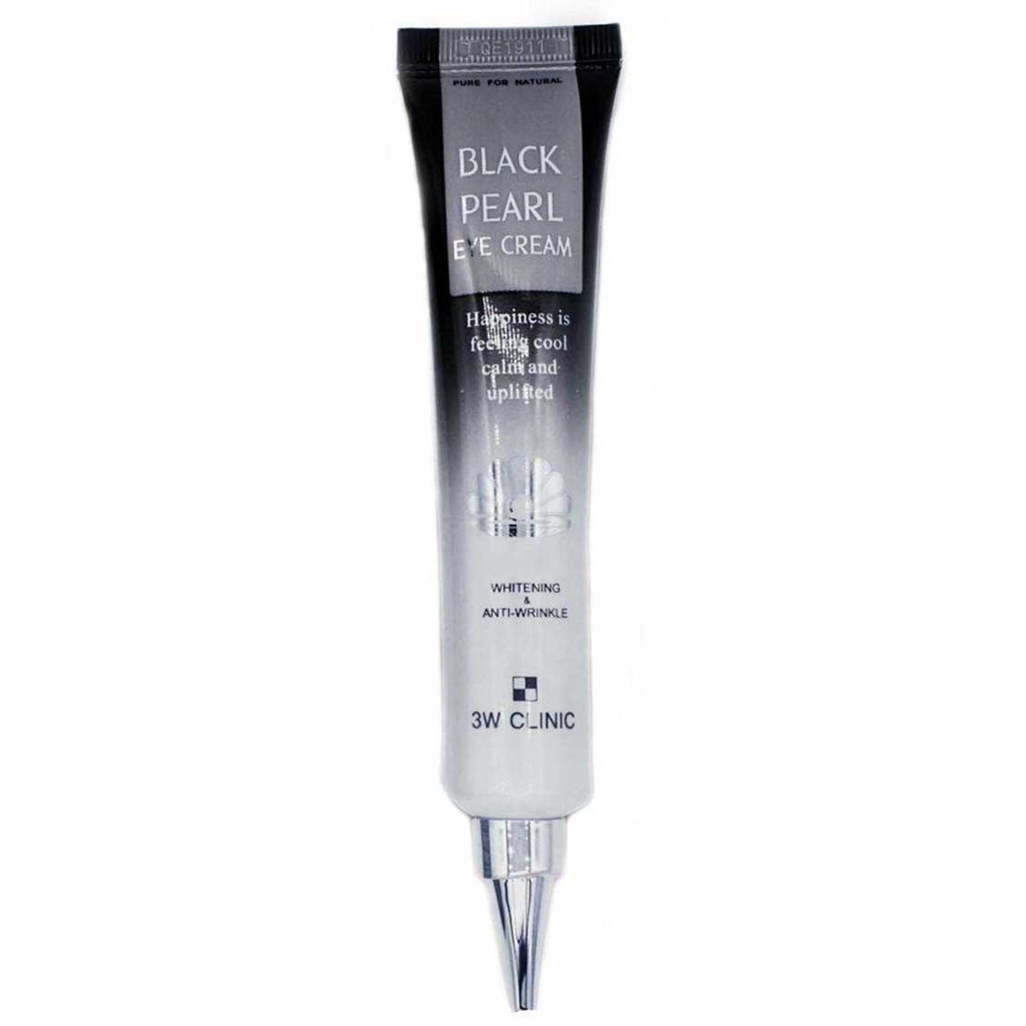 3W Clinic Black Pearl Eye Cream 40ml - Kbazar Korean Cosmetics Store