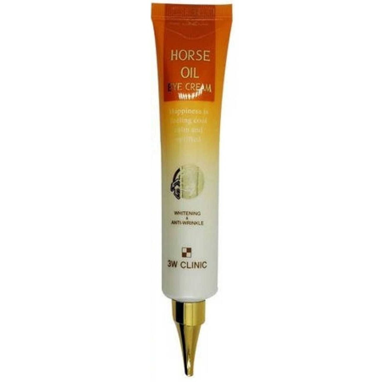 3W Clinic Horse Oil Eye Cream 40ml - Kbazar - Korean Cosmetics Store