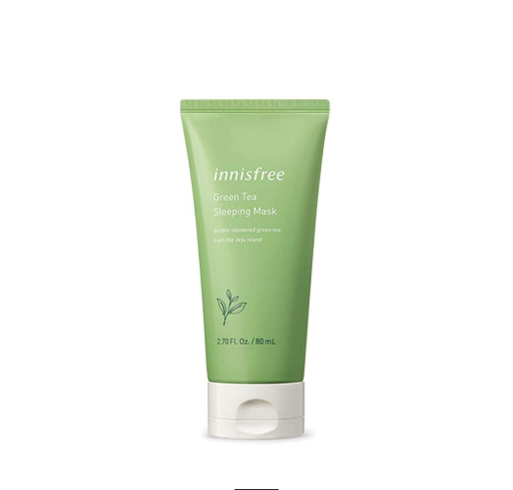 Innisfree Green Tea Sleeping Mask 80ml - Kbazar Korean Cosmetics Store