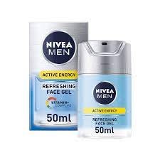 Nivea Men Active Energy Refreshing Face Gel 50ml - Kbazar Korean Cosmetics Store