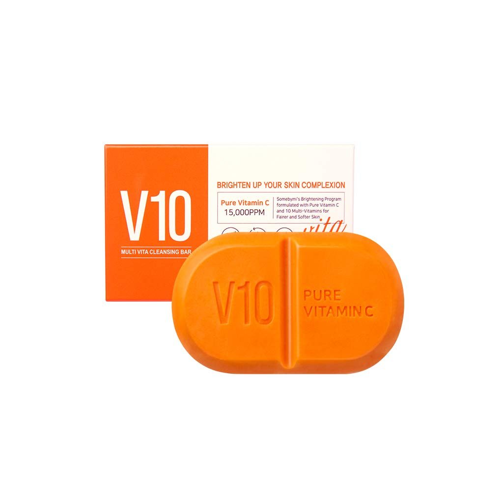 Some By Mi Pure Vitamin C V10 Cleansing Soap 100g - Kbazar - Korean Cosmetics Store