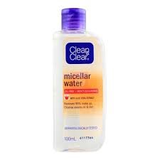 Clean & Clear Oil Free Micellar Water with Aloe Extract 100ml - Kbazar Korean Cosmetics Store