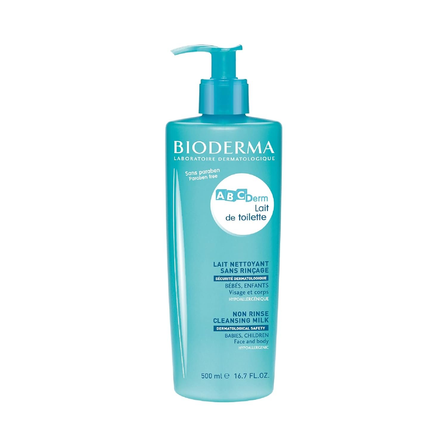 Bioderma ABCDerm Cleansing Milk 500ml - Kbazar - Korean Cosmetics Store