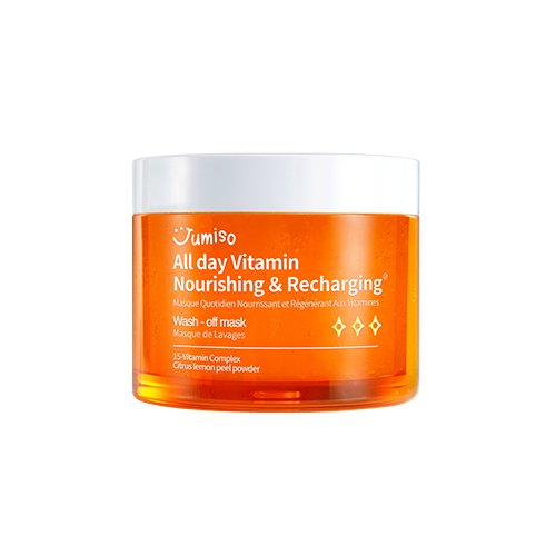 JUMISO All Day Vitamin Nourishing & Recharging Wash-Off Mask - Kbazar - Korean Cosmetics Store