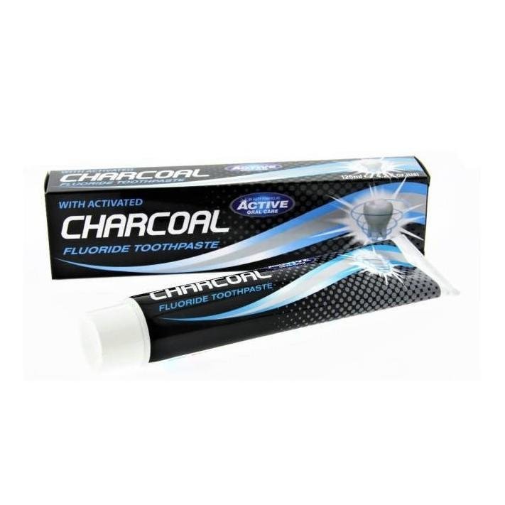 Beauty Formulas Activated Charcoal Toothpaste 125ml - Kbazar Korean Cosmetics Store