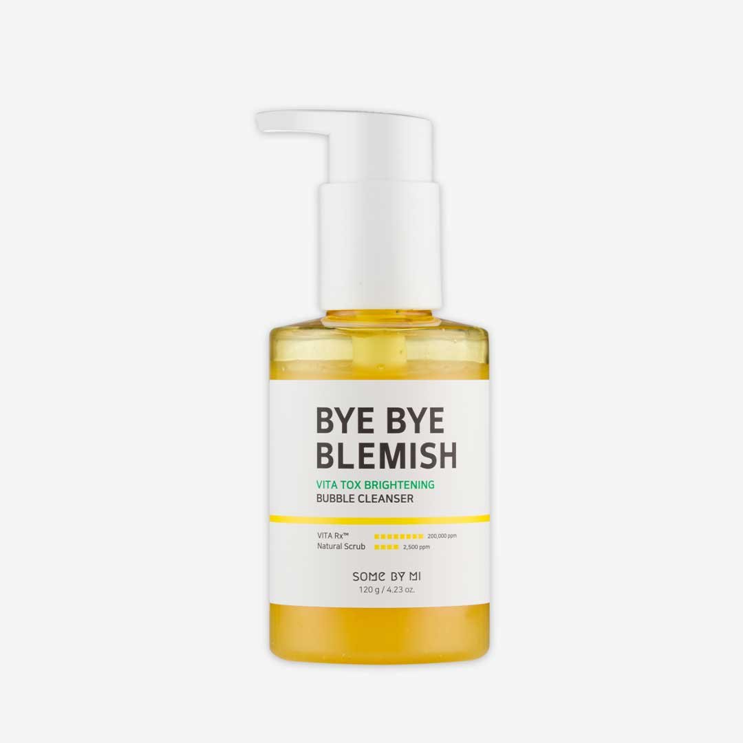 Some By Mi Bye Bye Blemish Vita Tox Brightening Bubble 120g - Kbazar - Korean Cosmetics Store