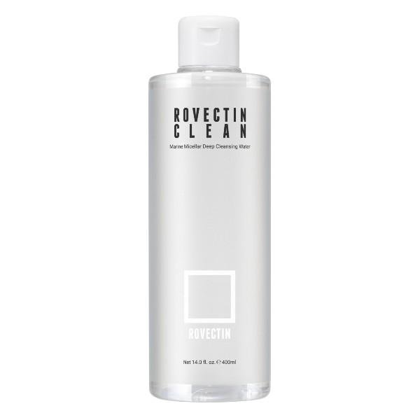 Rovectin Clean Marine Micellar Deep Cleansing Water 400ml - Kbazar - Korean Cosmetics Store