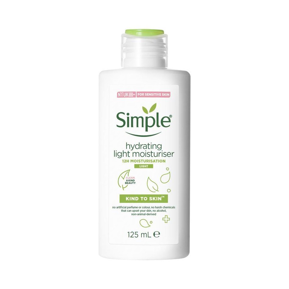 Simple Kind to Skin Hydrating Light Moisturiser 125gm - Kbazar - Korean Cosmetics Store