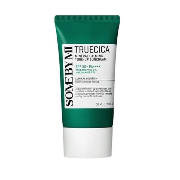 Some By Mi Truecica Mineral Calming Tone-Up Suncream 50ml - Kbazar Korean Cosmetics Store