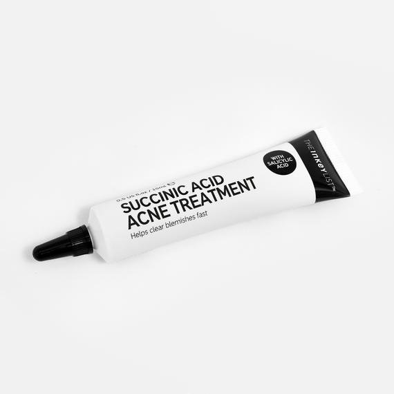 The INKEY List Succinic Acid Acne Blemish Treatment Gel 15ml - Kbazar - Korean Cosmetics Store