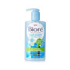Biore Blue Agave + Baking Soda Balancing Pore Cleanser 200ml - Kbazar Korean Cosmetics Store