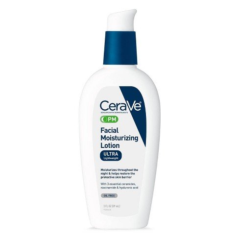 CERAVE PM Facial Moisturizing Lotion 89ml - Kbazar - Korean Cosmetics Store