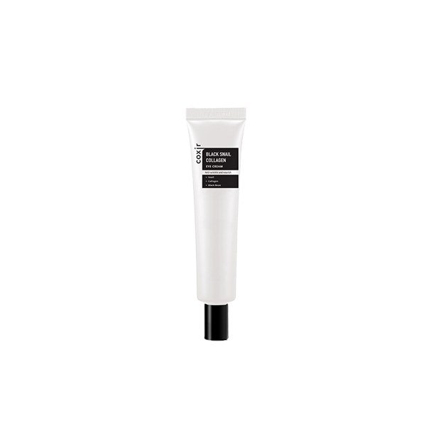 Coxir Black Snail Collagen Eye Cream 30ml - Kbazar - Korean Cosmetics Store