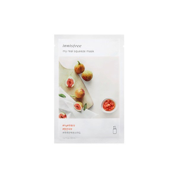 Innisfree My Real Squeeze Mask - Fig 20ml - Kbazar Korean Cosmetics Store