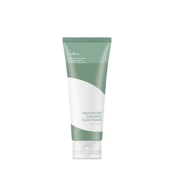 Isntree Real Mugwort Clay Mask 100ml - Kbazar - Korean Cosmetics Store