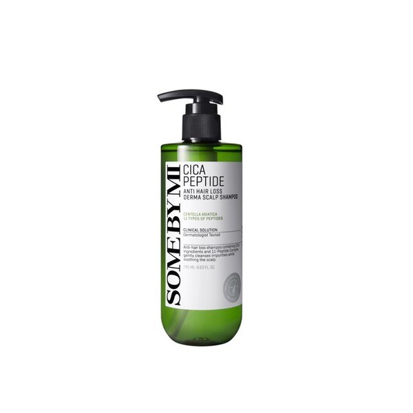 SOME BY MI Cica Peptide Anti-Hair Loss Derma Scalp Shampoo 285ml - Kbazar Korean Cosmetics Store