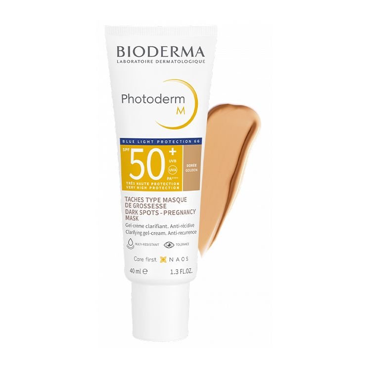 Bioderma Photoderm M Blue Light Protection Clarifying Gel Cream SPF 50+++ - Kbazar Korean Cosmetics Store