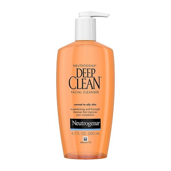 Neutrogena Deep Clean Facial Cleanser 200ml - Kbazar - Korean Cosmetics Store