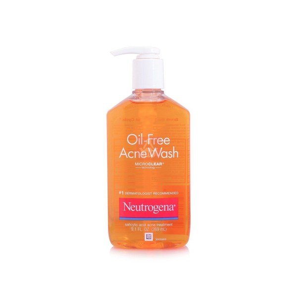 Neutrogena Oil Free Acne Wash 269ml - Kbazar - Korean Cosmetics Store