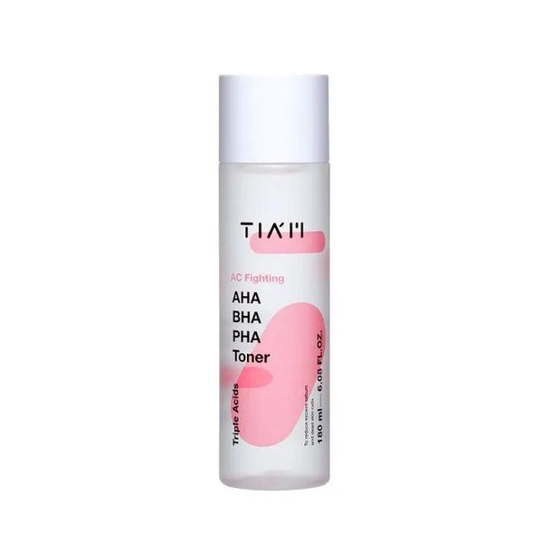Tiam AC Fighting AHA BHA PHA Toner 180ml - Kbazar - Korean Cosmetics Store