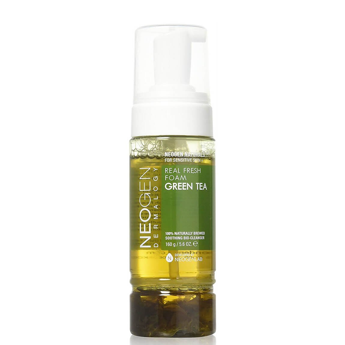 NEOGEN Dermalogy Real Fresh Foam Green Tea 160g - Kbazar - Korean Cosmetics Store