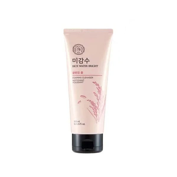 The FaceShop Rice Water Bright Foaming Cleanser 150ml - Kbazar Korean Cosmetics Store