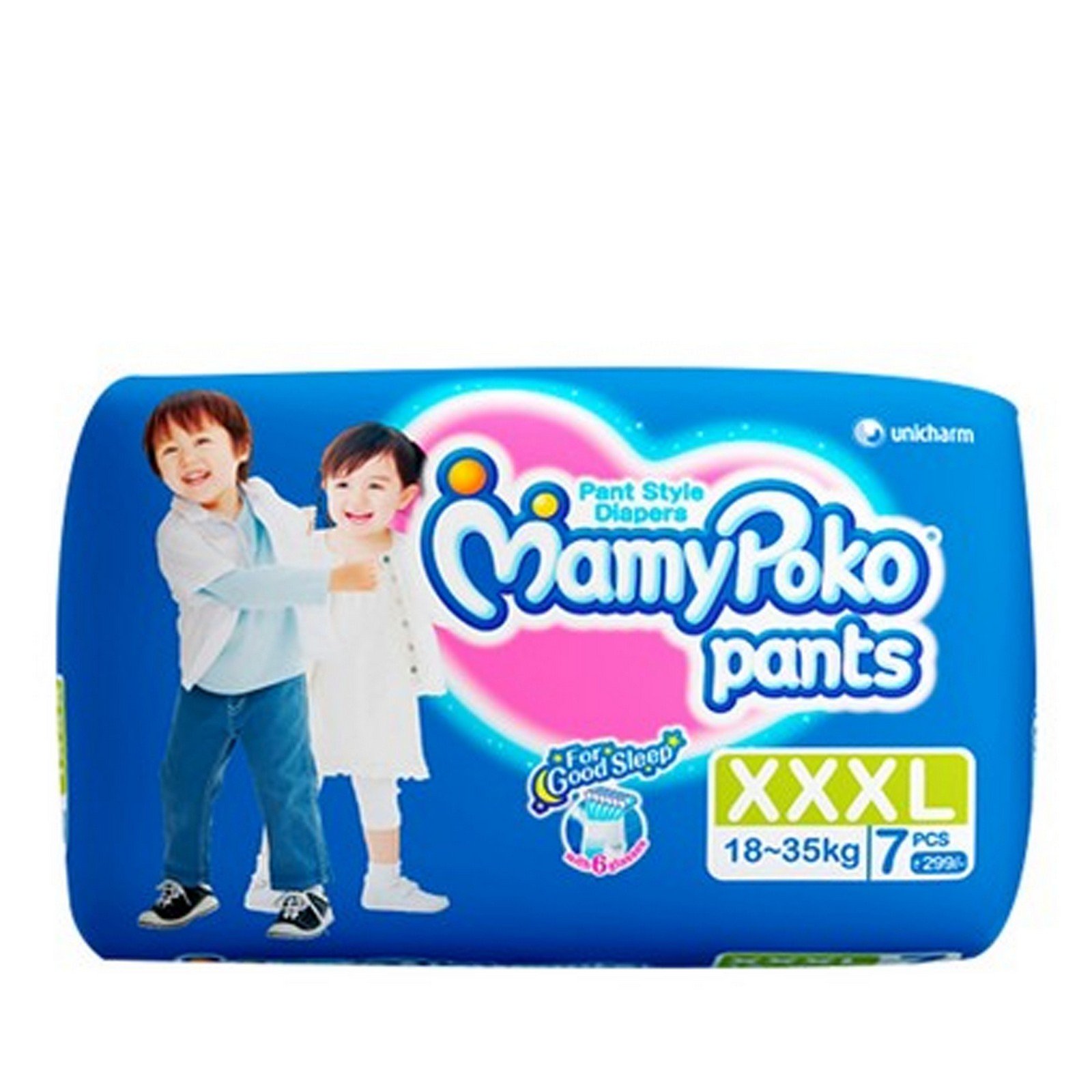 Mamy Poko Pants XXXL-7 Pcs (18-35Kg) .IN - Kbazar - Korean Cosmetics Store