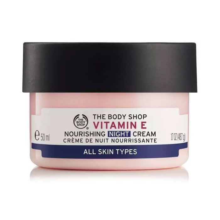 The Body Shop Vitamin E Night Nourishing Cream 50ml - Kbazar - Korean Cosmetics Store