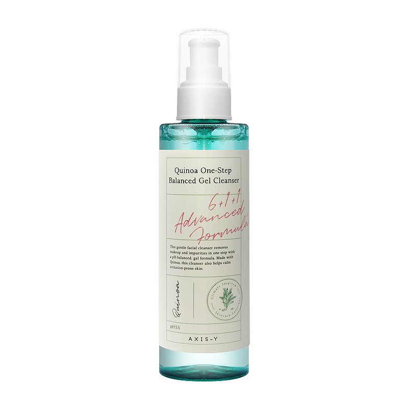 Axis-Y Quinoa One Step Balanced Gel Cleanser 180ml - Kbazar Korean Cosmetics Store