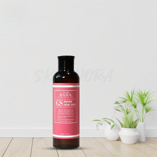 Cos De BAHA AHA BHA Facial Toner (GS) 200ml - Kbazar Korean Cosmetics Store