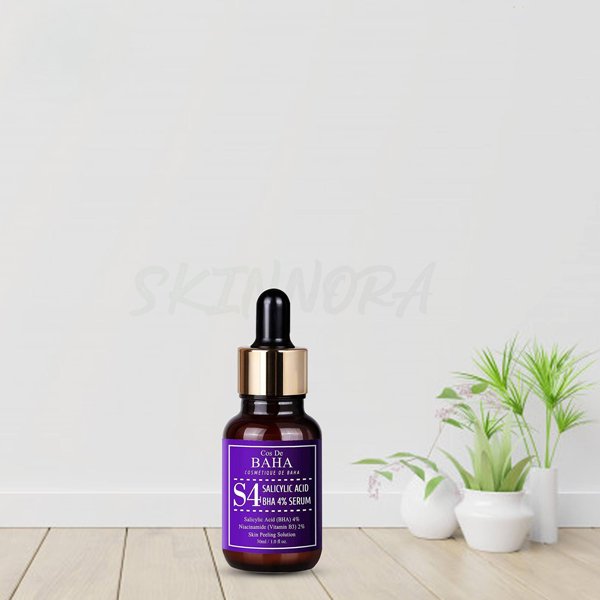 Cos De BAHA Salicylic Acid BHA 4% Serum (S4) 30ml - Kbazar Korean Cosmetics Store