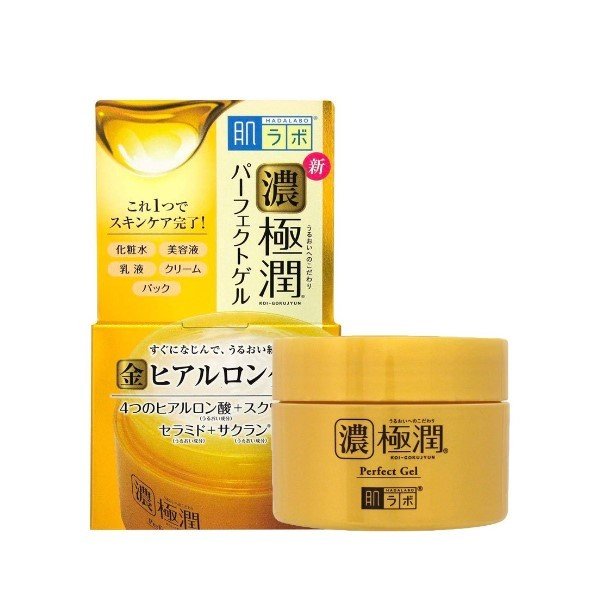 Rohto Mentholatum Hada Labo Koi-Gokujyun Perfect Gel 100G - Kbazar Korean Cosmetics Store