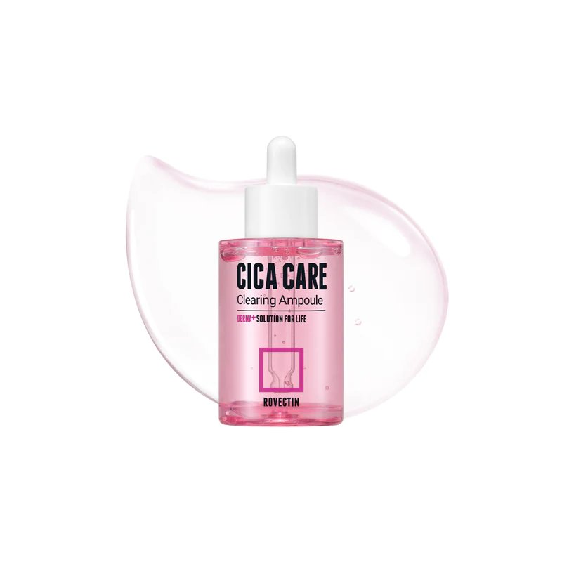 ROVECTIN Skin Essentials Cica Care Clearing Ampoule 30ml - Kbazar - Korean Cosmetics Store