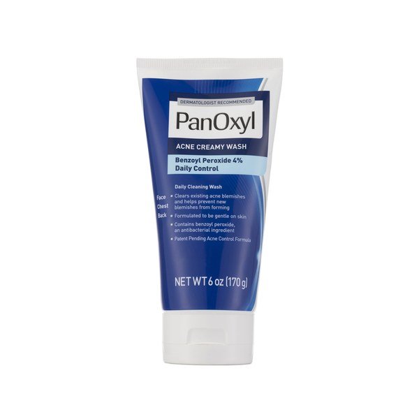 PanOxyl Acne Creamy Wash Benzoyl Peroxide 4% Daily Control 170g - Kbazar - Korean Cosmetics Store
