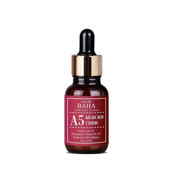 Cos De BAHA A5 Azelaic Acid 5% Serum 30 ml - Kbazar - Korean Cosmetics Store