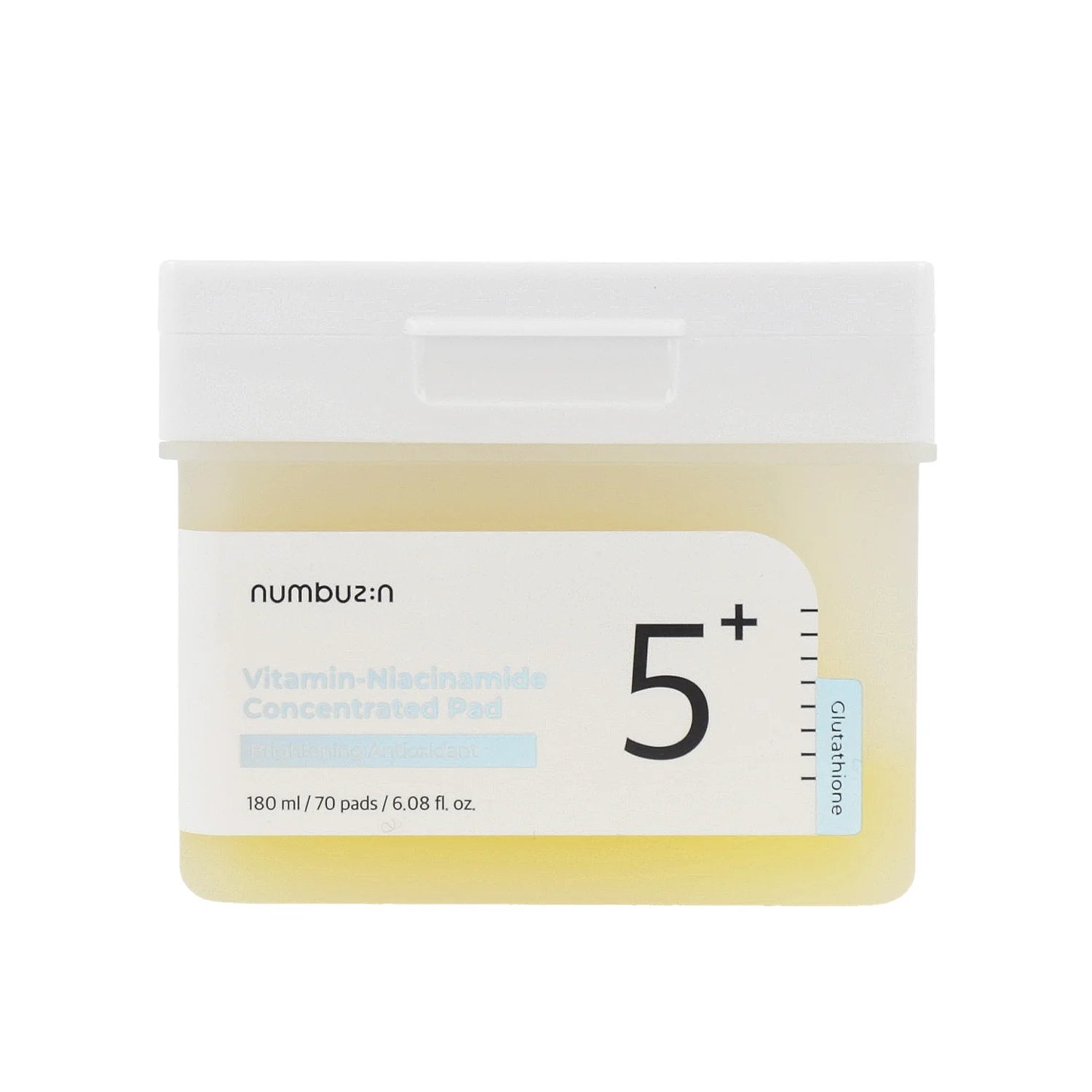 Numbuzin No.5 Vitamin-Niacinamide Concentrated Pad 70 Pads - Kbazar - Korean Cosmetics Store