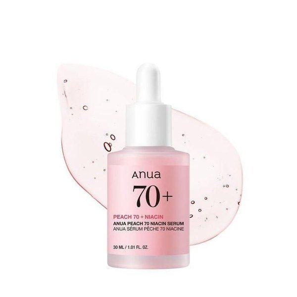 Anua Peach 70 Niacinamide Serum 30ml - Kbazar - Korean Cosmetics Store