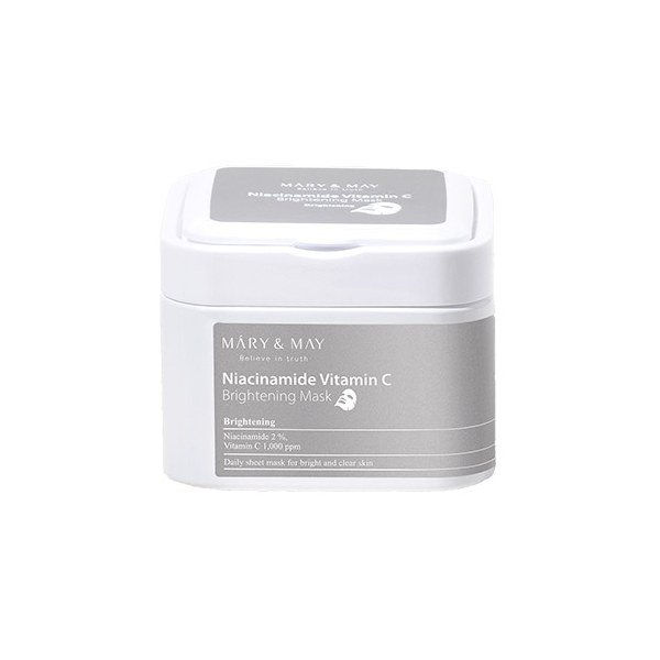 Mary & May Niacinanide Vitamin C Brightening Mask 30ea - Kbazar - Korean Cosmetics Store