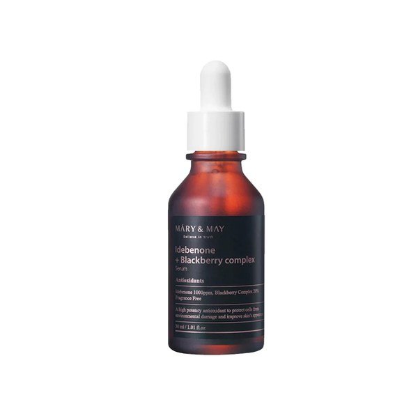 Mary&May Idebenone + Blackberry Complex Serum 30ml - Kbazar - Korean Cosmetics Store