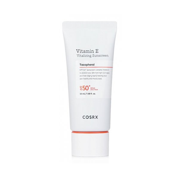 COSRX Vitamin E Vitalizing Sunscreen SPF 50 PA++++ 50ml - Kbazar - Korean Cosmetics Store