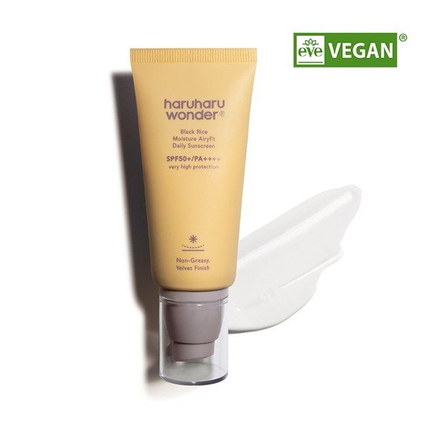 Haruharu Wonder Black Rice Moisture Airyfit Daily Sunscreen 50ml - Kbazar Korean Cosmetics Store