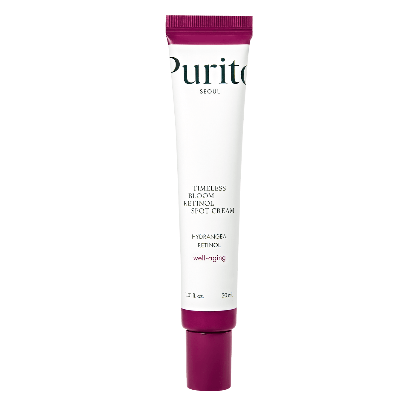 PURITO Timeless Bloom Retinol Spot Cream 30ml - Kbazar Korean Cosmetics Store